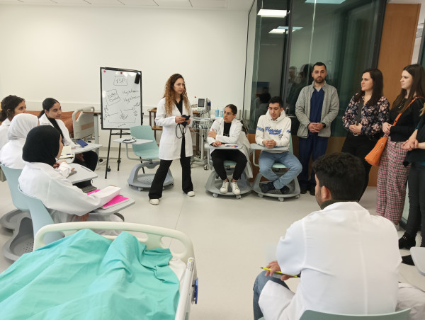  Uniwersytet w Betlejem - spotkanie ze studentami