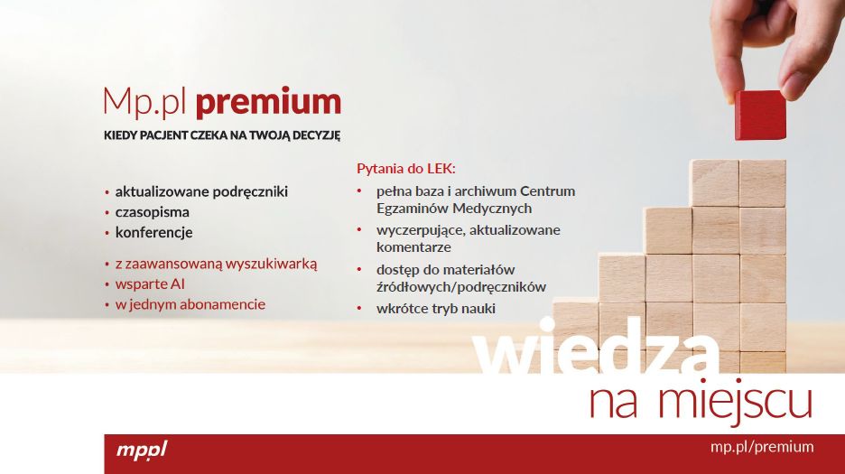 Baner platformy Medycyna Praktyczna Premium