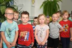 Odwiedziny dzieci z przedszkola