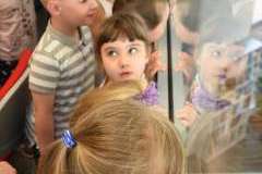 Odwiedziny dzieci z przedszkola