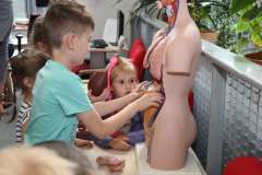 Odwiedziny dzieci z przedszkola