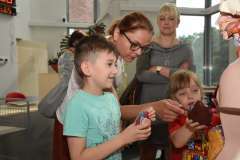 Odwiedziny dzieci z przedszkola