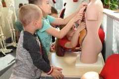 Odwiedziny dzieci z przedszkola