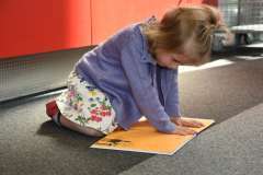 Odwiedziny dzieci z przedszkola