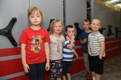 Odwiedziny dzieci z przedszkola