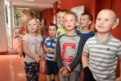 Odwiedziny dzieci z przedszkola